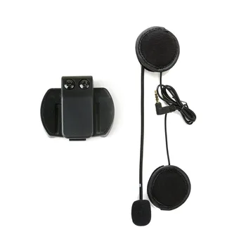 Vnetphone 3,5 mm Mikrofon Højttaler Headset Og Hjelm Intercom-Klip for V4 V6 Motorcykel, Bluetooth-Samtaleanlæg