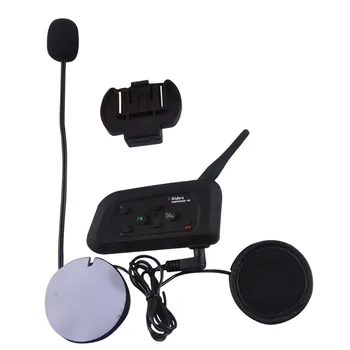 Vnetphone 3,5 mm Mikrofon Højttaler Headset Og Hjelm Intercom-Klip for V4 V6 Motorcykel, Bluetooth-Samtaleanlæg