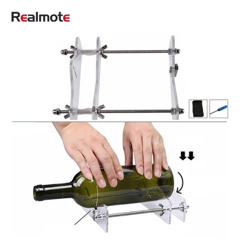 Realmote Professionel For Øl Flasker Skære Glas, Flaske-Cutter DIY værktøjer maskine Vin Cup snit