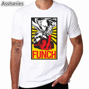 ANIMATIONSFILM En Punch Mand Trykt Mænd T-shirt Mode Cool Confortable Mænds Tshirt Casual T-shirt Til Mænd HCP4549