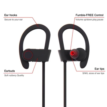 Nye TWS Trådløse Hovedtelefoner til en Bluetooth-Hovedtelefon Stereo Headset Earbud Hovedtelefoner Med Opladning Box Til Smart Telefon Headsets
