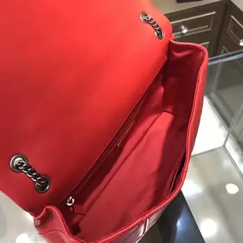 Berømte mærke luksus taske kvinder 2020 top kvalitet ægte læder håndtasker nye mode kvindelige skulder kæde tasker