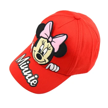 Nye Minnie Tegnefilm Mickey Mouse Pige Mode Solhat Casual Baseball Cap Børn Xmas Gaver Hat