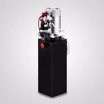 Hydraulisk Pumpe 12V Hydraulisk Pumpe Enkelt Hydraulisk Pumpe til Dump Trailer 10 Liter Hydraulisk Pumpe
