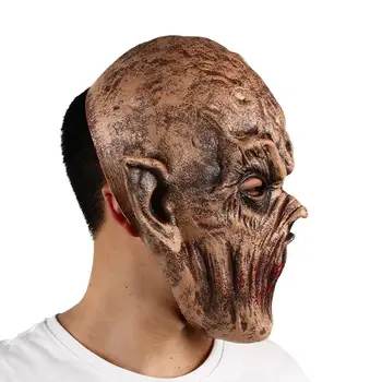 Patygr Halloween Blodige Skræmmende Horror-Latex Maske til Voksne Zombie Vampyr-Gyser Full Face-Maske