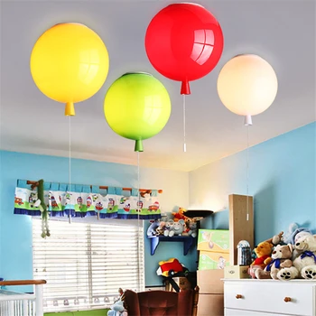 Moderne Farve LED Loft Lamper Ballon LED-loftsbelysning Børn Soveværelser, Stue Dekoration Loft Lamper Køkken Kampprogram
