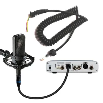 Mic kabel til Yaesu MH-48A6J FT-7800 FT-8800 FT-8900 FT-7100M FT-2800M FT-8900R Håndholdte Mikrofon Extension Kabel Ledning dropshipping