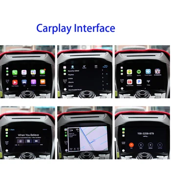 IOS trådløse carplay usb-dongle android automatisk link til android bil dvd-enhed brug af touch screen, stemmestyring
