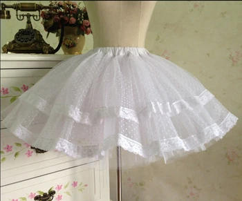 Sommeren retro høj talje mesh nederdel Japansk ret sød nederdel med høj talje victorianske nederdel kawaii pige gothic lolita loli cos