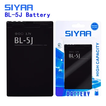 SIYAA BL-5B-BL-4B-BL-5C-BL-5J-Batteriet BL-5B BL 4B BL-5C til Nokia 5070 5140 5200 2630 7373 C2-01 Lumia 5800 5228 BL-5J Batería