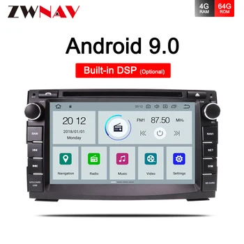 IPS DSP 4G 64G 2 Din Android 9.0 car multimedia dvd-afspiller Til KIA Ceed 2009-2012 Auto BT RDS Radio Lyd, Video, Stereo head unit