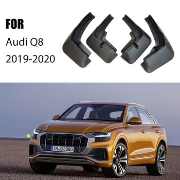 FOR Audi Q8 Skærmen Fendere Q8 Mudder klapper splash Guard Fender Stænkskærme Mudflap Tilbehør til bilen auto Styline Front Bag