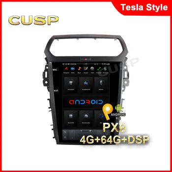 Tesla Stil Android 9.0 4G+64 Bil GPS Navigation Carplay For Ford Explorer 2011-2019 Bil Auto Stereo Multimedie-Afspiller Head Unit