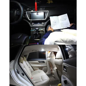 9X Hvid Canbus led Bil indvendigt lys Pakke Kit For Hyundai Santa Fe DM ix45 2013 2016 2017 2018 2019 2020