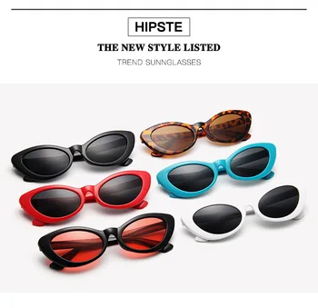 2019 Nye Mode Solbriller Kvinder Luksus Mærke Oprindelige Design solbriller kvindelige sød sexet retro Cat Eye UV400 Oculos de sol