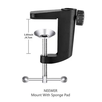 Neewer USB-Professionel Studio Recording Mikrofon Mic kit for Windows og Mac w/ Suspension Arm Stå, Shock Mount, Pop-Filter
