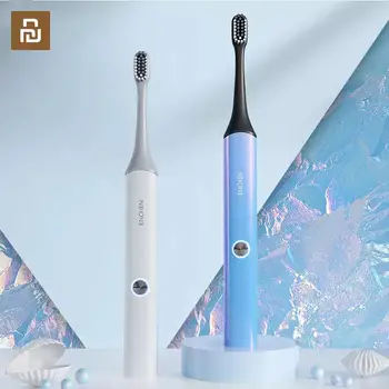 Youpin ENCHEN Sonic Elektrisk Tandbørste Vandtæt, Genopladelige Akustiske Bølge Automatisk Bløde Pels tandbørste For Voksne