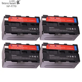 Nye NP-F770 NP-F770 NP-F750 NP-F750 Digital Batteri til Sony CCD-RV100 RV200 SC5 SC6 SC55 SC65 TRV66 TRV67 DCM-M1 DCR-SC100 TR7