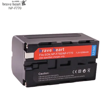 Nye NP-F770 NP-F770 NP-F750 NP-F750 Digital Batteri til Sony CCD-RV100 RV200 SC5 SC6 SC55 SC65 TRV66 TRV67 DCM-M1 DCR-SC100 TR7