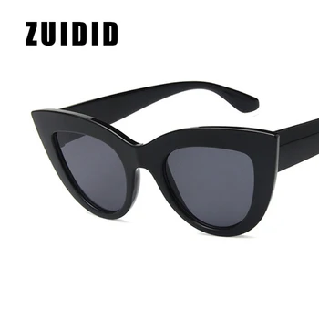 2021 Mode Solbriller Kvinder Retro Cat Eye solbriller Luksus Brand Designer Sorte Briller Damer UV400 Kvindelige Nuancer Oculos