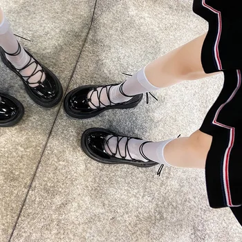 Kvinder Platform sko i Japansk Stil med Lolita Sko Kvinder Vintage Bløde Søster Piger Platform sko College Studerende Mary Jane sko