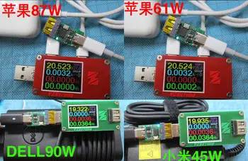 Type-C USB-C PD2.0 PD3.0 TIL DC USB-decoy QC hurtig opladning udløse Meningsmåling detektor Opladning PD 5A, 9v, 12v 15v 20V test