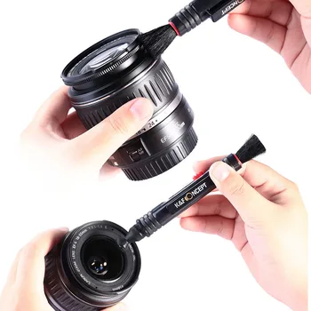 8in1 Linse Støv Cleaner Rengøring Kit Pen, Pensel/Fnugfri Klude/Blæser Til Canon Nikon Sony-Kamera med Niveau flashskoens dæksel
