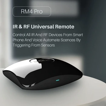 Broadlink RM4 PRO Smart Home Automation WiFi RF IR Universal Mini Intelligente Fjernbetjening, som Fungerer Med Alexa, Google Startside