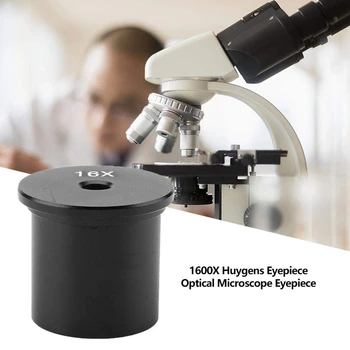 Optisk Huygens Okular Okular Linsen H16X 23.2 mm 16X for Biologiske Mikroskop
