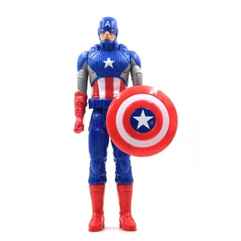 30cm Marvel Avengers Legetøj Thanos Hulk Buster Spiderman, Iron Man, Captain America, Thor, Wolverine Black Panther Action Figur Dukker
