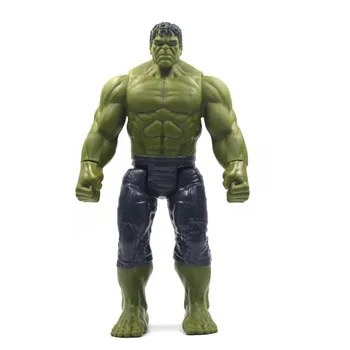30cm Marvel Avengers Legetøj Thanos Hulk Buster Spiderman, Iron Man, Captain America, Thor, Wolverine Black Panther Action Figur Dukker