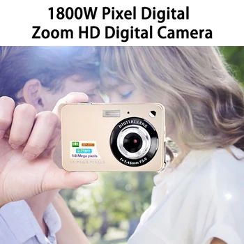 720P Digital Kamera Selfie Kamera Børns Kamera 2,7 tommer Mini 8X Zoom TFT LCD-Skærm, Video-Camcorder for Barn/Voksne