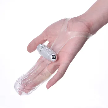 YUELV Finger Ærme Vibrator G Spot Klitoris Stimulere Klitoris, Vagina Finger Massager Cap Dildo Sex Legetøj Til Kvinder i Voksen Produkter
