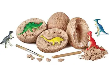 Dino Æg Udgravning Toy Kit Unikke Dinosaur Æg Påske Arkæologi Videnskab Gave Dinosaur Part Favoriserer for Drenge og Piger