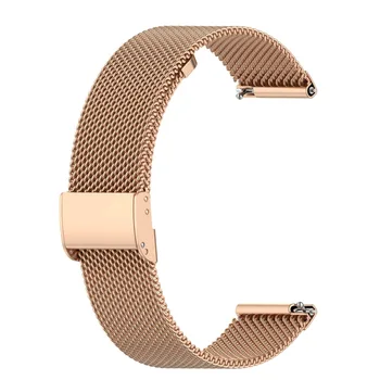 For Fossile Gen 4 Mesh Watchbands For Xiaomi Smart Ur Armbånd Mode Rustfrit Stål Udskiftning Af Rem Til Kvinder, Mænd