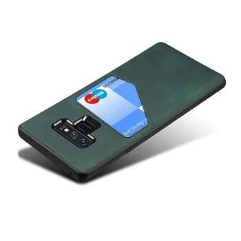 Luksus-Kort Holder taske til Samsung S10 Note 8 9 10 Læder Tegnebog Tilbage Tilfældet for Samsung S10 Plus Note 10 Plus Telefon Cover