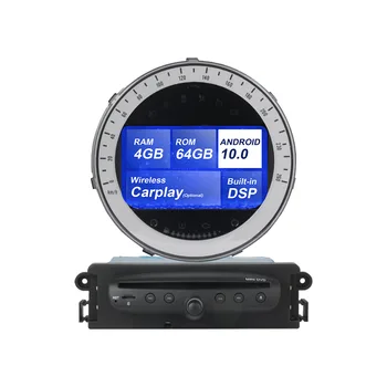 Trådløse Carplay For Mini Cooper 2006-2013 Android 10.0 Bil GPS Navigation Bil DVD-Afspiller Styreenhed Multimedia-Afspiller, Auto Radio