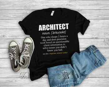 Arkitekt Shirt Arkitekt Gaver Arkitektur Shirt Gaver til Arkitekter Arkitekt Definition Mænd og Kvinder Unisex T-Shirt