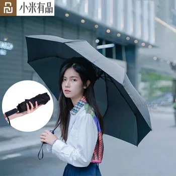 Youpin Folde Automatisk Paraply WD1 23 inches Stærk Vindtæt Ingen Film Solcreme Vandtæt Anti-UV-Parasol Smart home