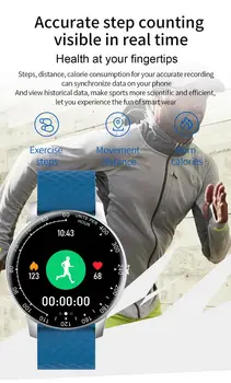 2020 Liberale Smart Ur 240*240 HD IPS-skærm Smartwatch EKG-IP68 Fitness Tracker ekspert sport Smart ur til mænd, kvinder