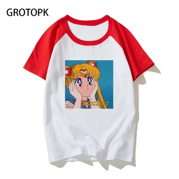 Du Er Ikke Min Te Meme Toppe, T-Shirts Til Mænd Casual T-Shirts, Korte Ærmer Shirts Mode Mand, Toppe, T-Shirt Sailor Moon Krystal