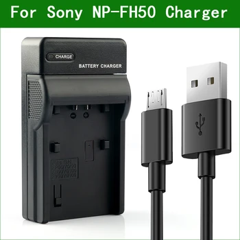 LANFULANG NP-FH50 NP-FH50 USB-Kamera Batteri Oplader til Sony HDR-CX106 HDR-SR11 HDR-XR100 HDR-TG7 HDR-XR105 HDR-XR106 DCR-HC54