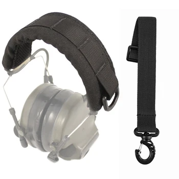 Offentlig Modulære Headset Dækker Molle Hovedbøjle for Generelt Taktisk Høreværn Mikrofon Jagt Tilbehør Hovedtelefon Dække