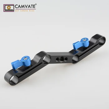 CAMVATE Offset Z-Form Railblock klemmebeslag til 15mm Stang Støtte C1713 fotografering kamera tilbehør