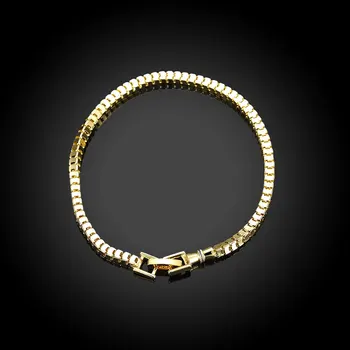 INALIS Kæde Link Armbånd Romantisk Guld Unikke Design Kvinder, Armbånd, Mode Smykker Prom Party Hot Salg Sende Kæreste Gave