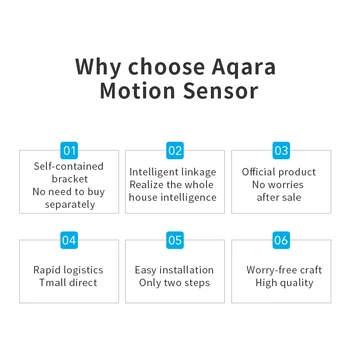 Aqara Menneskelige Krop Smart Sensor Lys Intensitet Sensorer til Xiaomi Smart tilbehør til hjemmet Zigbee Forbindelse arbejde for Mijia App