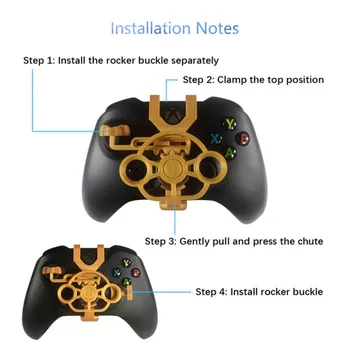 Spil Racing Wheel Til Xbox, En 3D Printet Mini-Rat tilføje til Xbox One X / Xbox, En S / Elite Controller