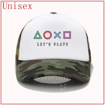 Playstation Giver mulighed for at Spille trucker hatte til mænd gorras para hombre hatte til kvinder baseball cap til mænd hat for mænd hestehale baseball