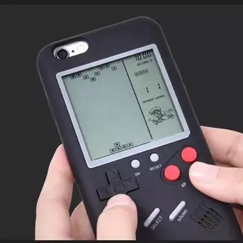 Nye Tetris spil konsol klassiske retro personlighed For Iphone7 8plus 6s ABS klassiske spil dekompression mobiltelefon sag