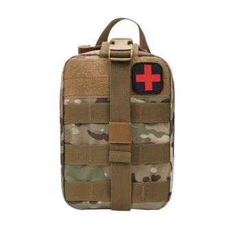 Offentlig First Aid Kit Patch Taske Nytte Taktiske Pose Medicinsk Molle Medicinsk Dækning Jagt Nødsituation Overlevelse Pakke 2019